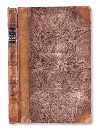AUCTION CATALOGUE.  Blandford, George Spencer, fifth Duke of Marlborough, Marquis of.  White Knights Library.  1819